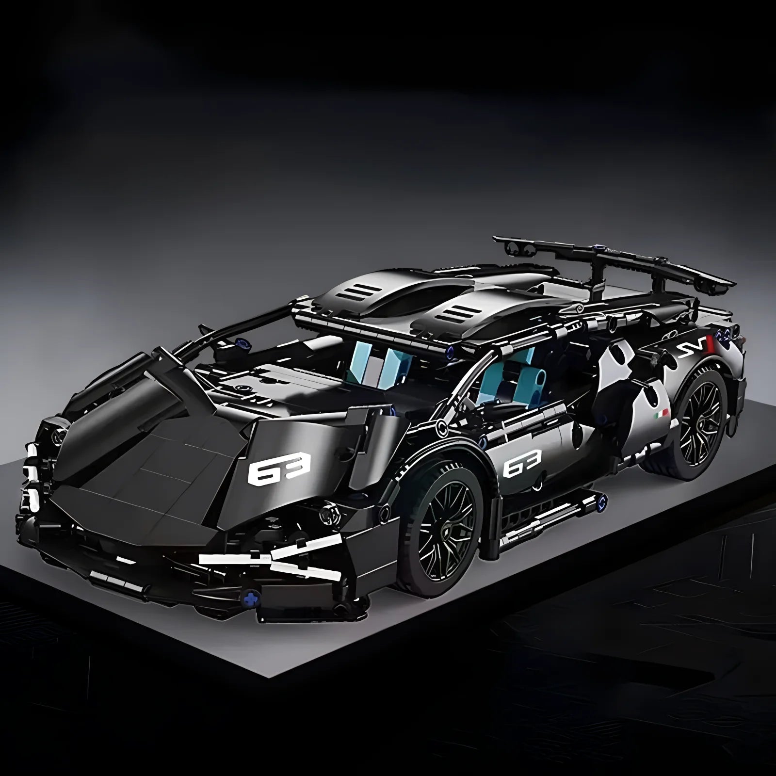 Carro Desportivo para Montar - Blocos de Montagem, DIY para Adultos e Crianças Carro Desportivo para Montar - Blocos de Montagem, DIY para Adultos e Crianças